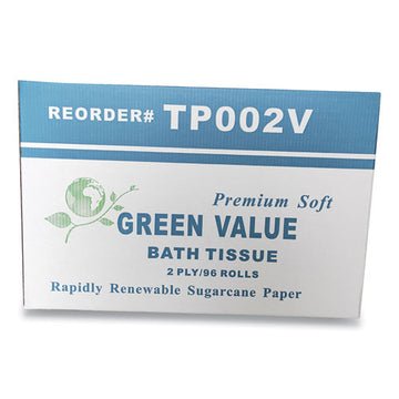 GEN Two-ply Bath Tissue, Septic Safe, White, 420 Sheets-roll, 96 Rolls-carton freeshipping - TVN Wholesale